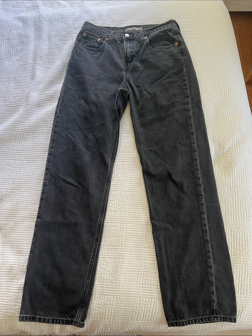 Levi’s Low Pro Straight, Black, Sz 25